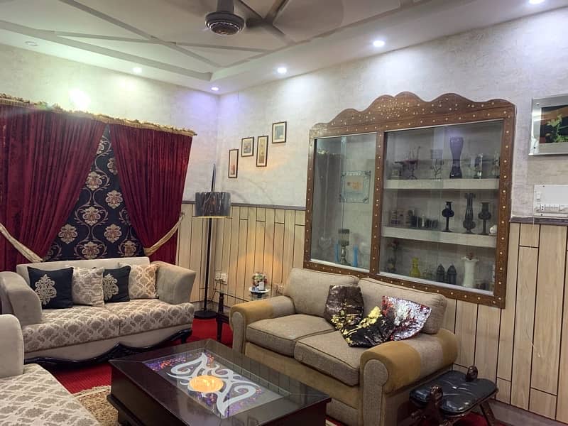 5.8 Marla Sumi Furnished Corner House For Sale/ 6 marla/ House 7