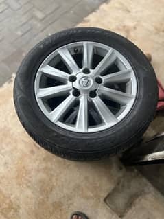 Zx japani tyre and rim 20 Namber