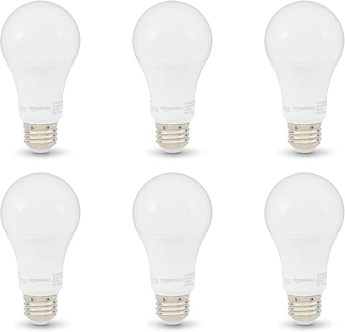 Amazon Basics 100W Equivalent, Soft White, Non-Dimmable, 10,000 Hour 0