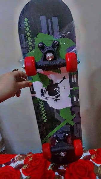 skate board in wood 4