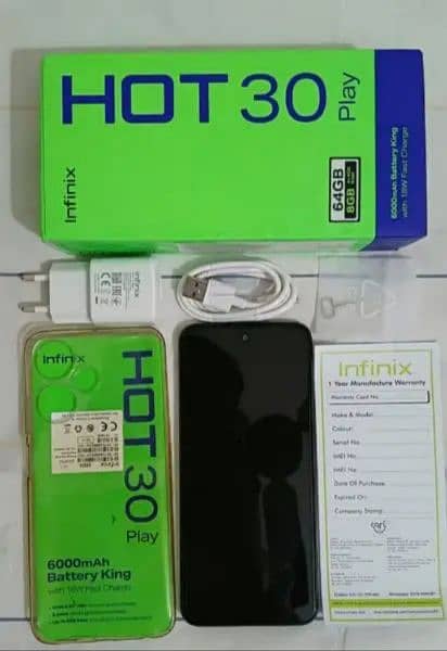 Infinix hot 30 play(4 64) 6