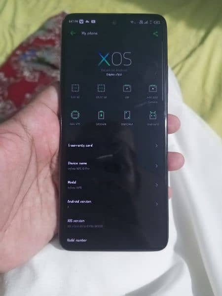 Infinix note 10 pro with box (03125079203) whatsapp 3