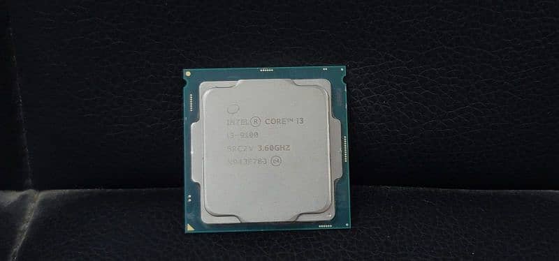 I3 9100 with CPU cooler 1