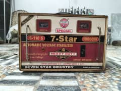 SEVEN STAR  Automatic Voltage 10000 Watt's Stabilizer