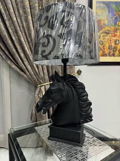 Black Horse table lamp