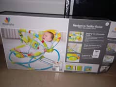 mastela baby bouncer ,parrot green colour