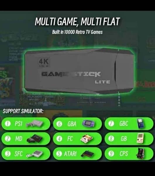 Game stick 4k, Tm, 64gb 20,000 Games 3