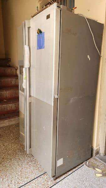 Samsung double door big size fridge Excelent working condition 1