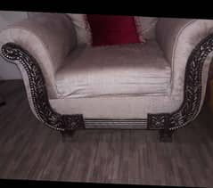 5 seaters velvet sofa