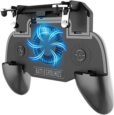 COOBILE Gaming Grip with Portable Charger Cooling Fan 0