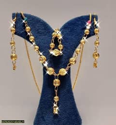 gold-plated woman 4 pieces jewellery