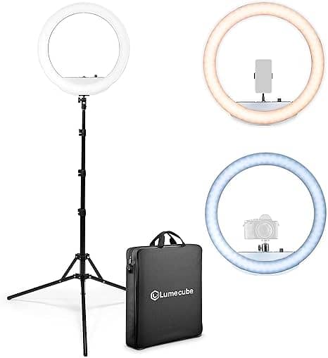 Lume Cube LED Ring Light for Videos, Selfies, Live Streaming 0