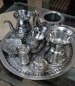 Stainless Steel Tea Set