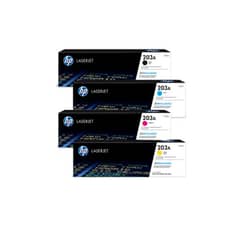 HP 201A,202A,203A Color LaserJet Toner Cartridge Set