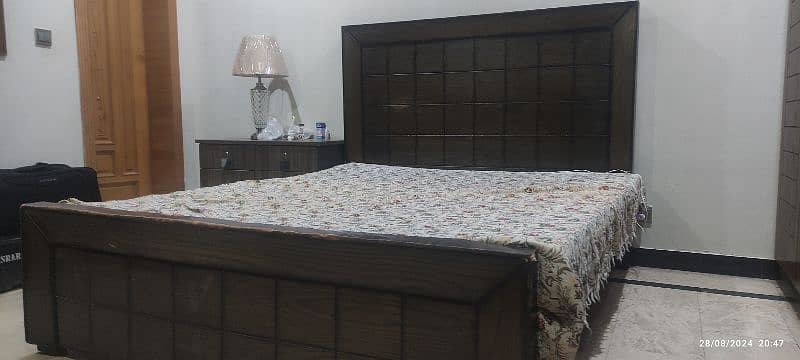 Brand New Double Bed with mattress for sale like New 0