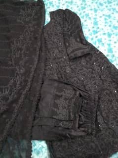 black embroidery dresss 0