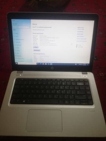 Hp laptop core i5 7th generation 8gb 256 gb 1