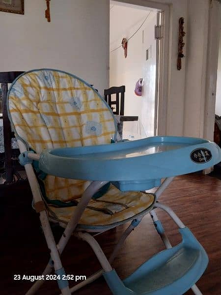 Imported Baby High Chair - Slightly Used 1