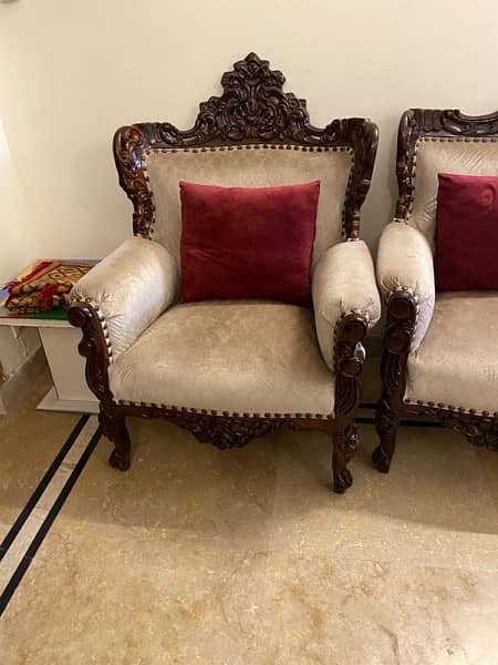 5 seater sofa set- excellent condition 1