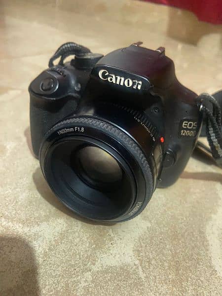 1 time used new condition Canon DSLR 1200D urgent sale 3