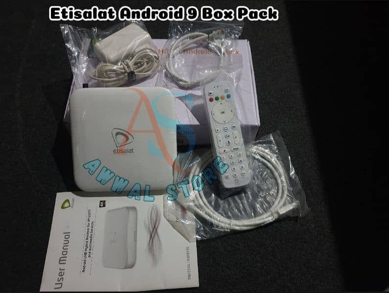 Etisalat Android 9 Tv Box Android Tv Box Pack 0