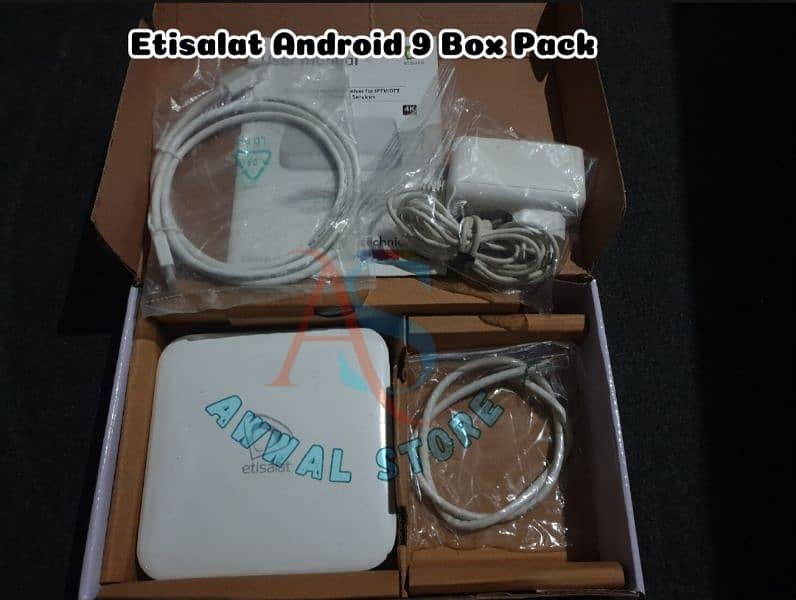 Etisalat Android 9 Tv Box Android Tv Box Pack 1