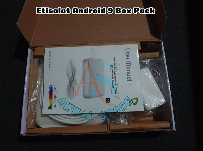 Etisalat Android 9 Tv Box Android Tv Box Pack 3