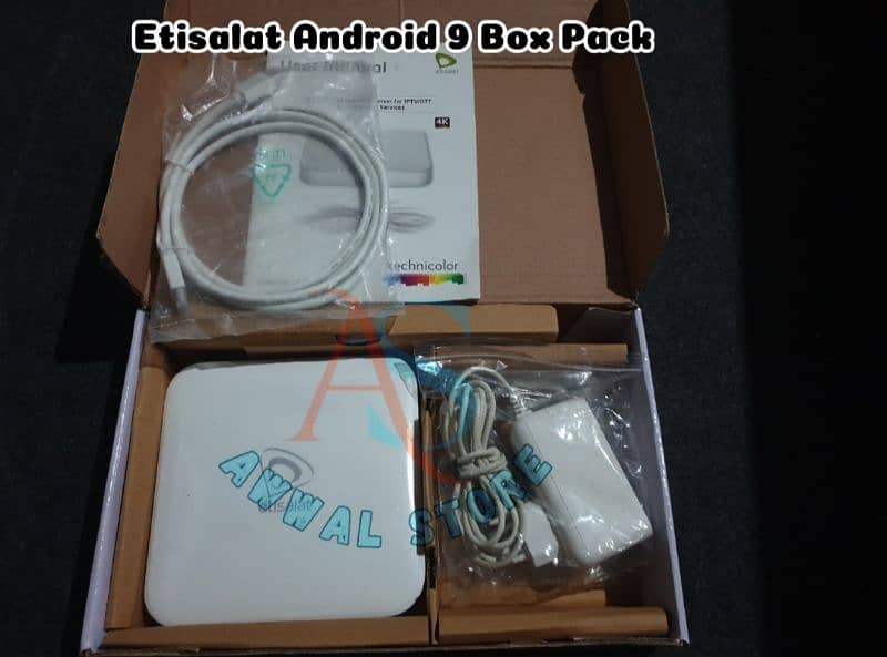 Etisalat Android 9 Tv Box Android Tv Box Pack 4