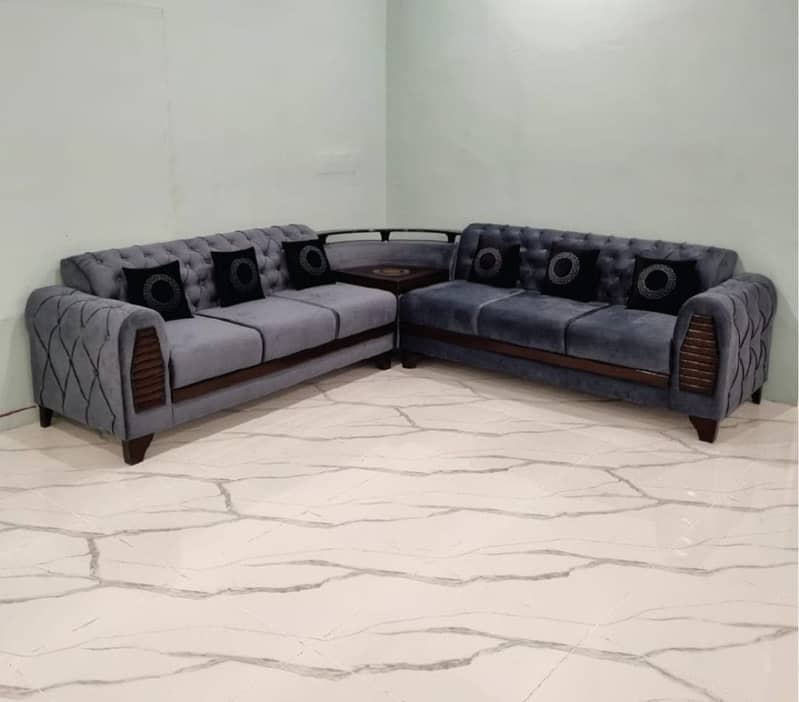 sofa set | L shape sofa | Wooden sofa | Poshish sofa | Luxury sofa 4