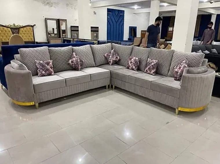 sofa set | L shape sofa | Wooden sofa | Poshish sofa | Luxury sofa 10