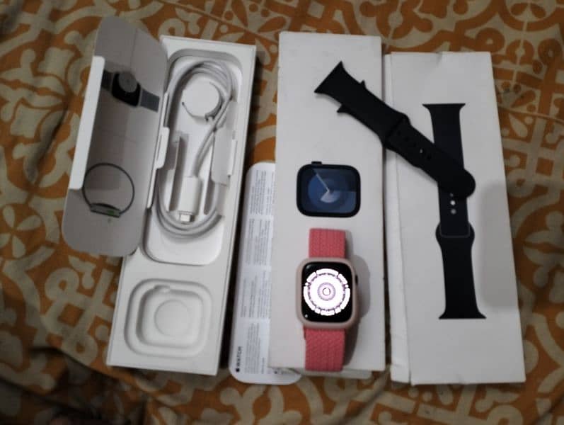 Apple Watch Series 9 Brand New Complete Box 100% Health 5