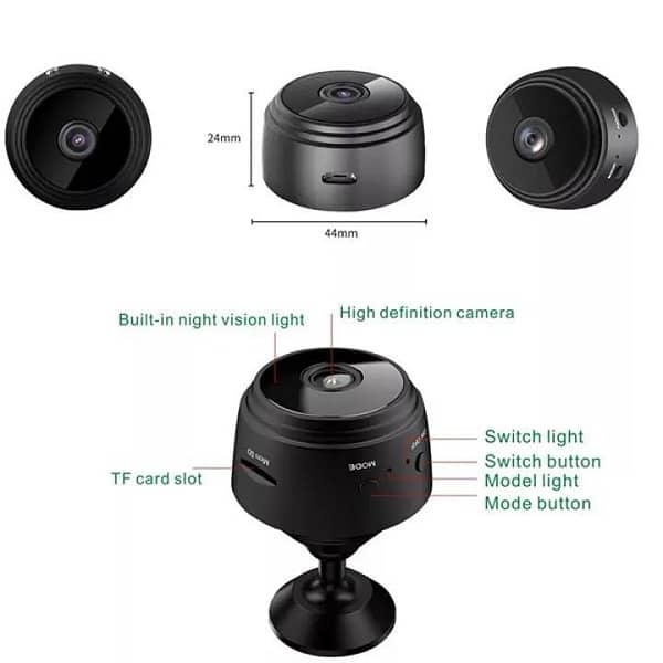 Mini Wifi Camera 1080P Resolution 1