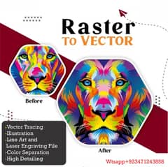 Vector Art Service Available At Night Shift