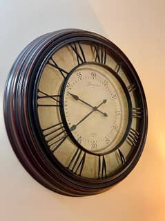 Antique clock with roman numerals 0