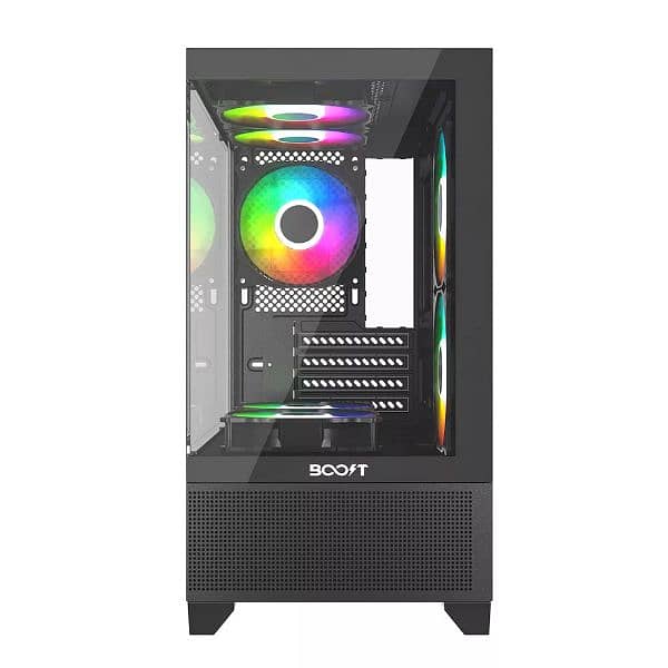 Boost Wolf Pro Mid-Tower microATX Case - 2