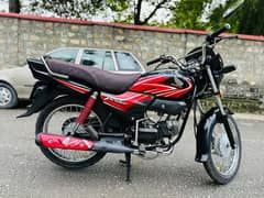 honda pridor 100cc bike with islamabad special number urgent sale 0