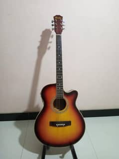 Semi Acoustic Guitar for sale with bag