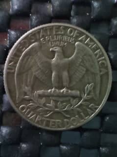 Liberty In God We Trust Quarter Dollar 1967 United States Coin#oldcoin