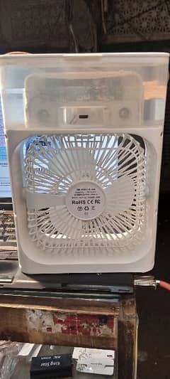 Air cooler water fan