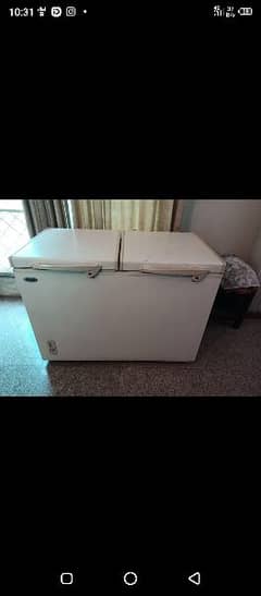 Double Door Deep Freezer for sale