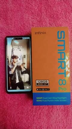 i am selling My infinix smart 8 pro 6 /128 waterpack 11 month warranty