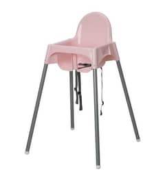 ikea pink high chair