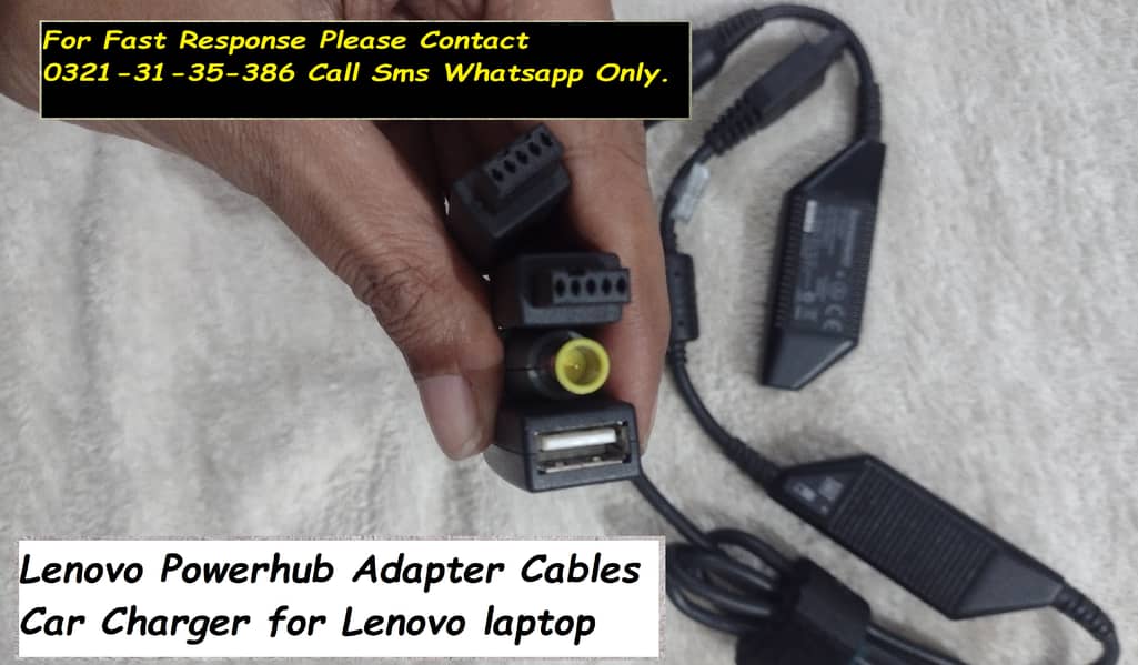 lenovo laptop car charger 6