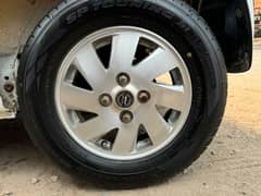 japanese rim 13 inch and tyre dunloop new