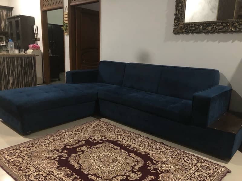 L shape sofa 1