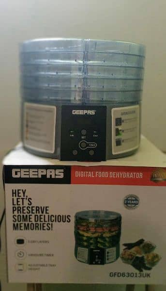 dehydrator geepas 2