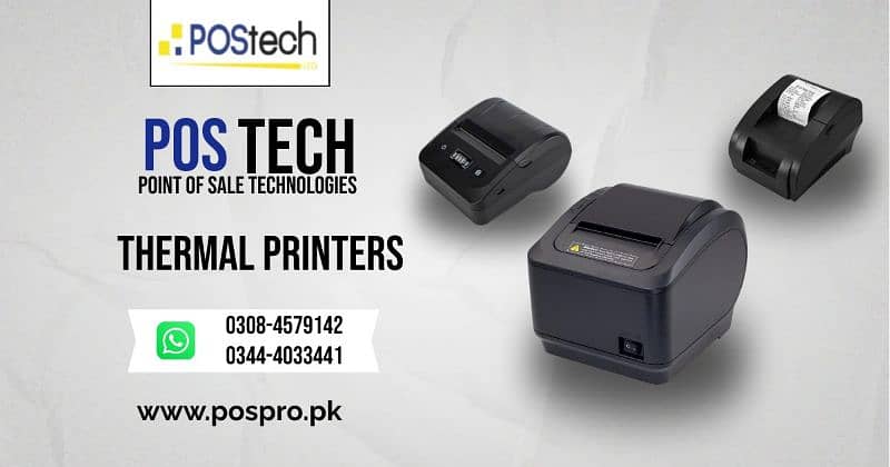 Thermal printer portable  Bluetooth USB+Lan Wifi available 0