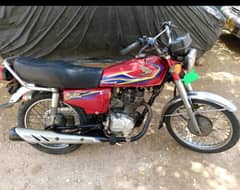 Honda CG-125 Karachi Number 2017