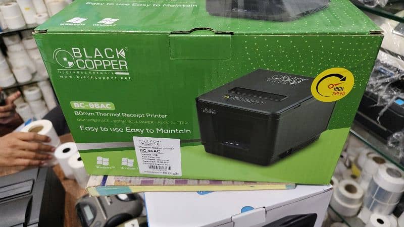 thermal printer new Black copper BC85 BC96  BC 97 4