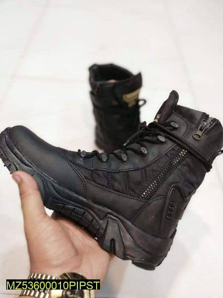 Men's comfortable boots black Delta 2